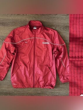 Nike Storm-FIT zip jacket University of Alabama Crimson Tide Size Medium EUC